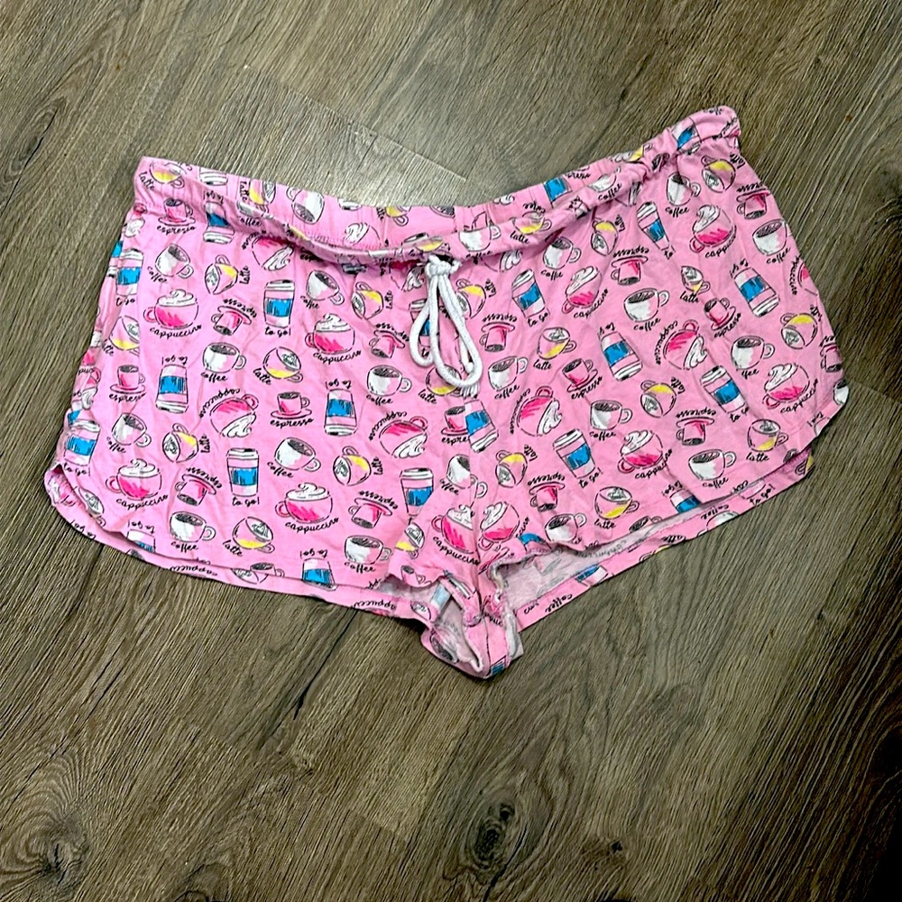 Sweet Treasures Coffee PJ Shorts